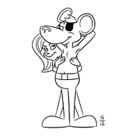 artist:lhk danger_mouse jeopardy_mouse parody // 800x800 // 92KB