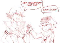 artist:swallow crossovers eva_wei kill_la_kill molly oban_star-racers ryuko_matoi senketsu // 975x702 // 300KB