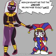 artist:error404unkn0wn crossovers duck_dodgers_in_the_24th_and_12_century looney_tunes ms._co_2024 pomni queen_tyr'ahnee the_amazing_digital_circus // 1050x1051 // 229KB