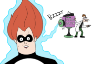crossovers heinz_doofenshmirtz mr._colympus_2024 phineas_and_ferb pixar syndrome the_incredibles // 4315x2923 // 777KB