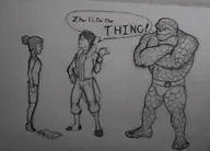 avatar:_the_last_airbender ben_grimm crossovers marvel the_legend_of_korra thing varrick zhu_li // 762x547 // 233KB