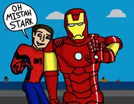 iron_man king_of_carts marvel peter_parker spider-man tony_stark // 1267x993 // 194KB