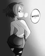 artist:brokenlynx big_hero_6 go-go_tomago marvel topless // 643x800 // 689KB