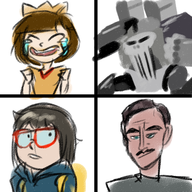 artist:tapioca chantal chloe_park crossovers dreadnaught marvel punisher star_vs._the_forces_of_evil star_wars warhammer_40k we_bare_bears wullf_yularen // 600x600 // 385KB