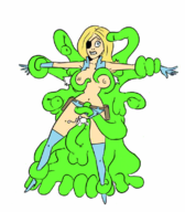 artist:redlever colors_by_anonymous suzi-x tentacles the_haunted_world_of_el_superbeasto // 689x786 // 373KB