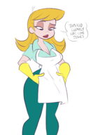 artist:herny candi cosplay dexter's_laboratory dexter's_mom // 1043x1430 // 305KB