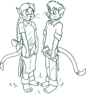 amy_lawrence artist:redout caturday presenting thomas_sawyer tom_sawyer // 1417x1551 // 762KB