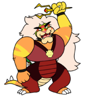 bowser fusion jasper nintendo steven_universe // 884x1022 // 142KB