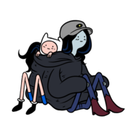 adventure_time artist:nonakani finn_mertens marceline // 500x500 // 85KB