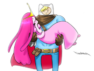 adventure_time artist:fangdangler finn_mertens princess_bubblegum // 800x600 // 249KB