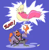 artist:discount_supervillain callie_briggs caturday queen_callista swat_kats the_pastmaster // 1104x1114 // 295KB