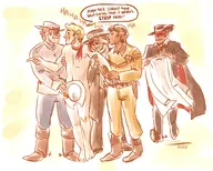 artist:meep bat_lash dc el_diablo jonah_hex ohiyesa_smith tallulah_black // 1500x1200 // 2.1MB